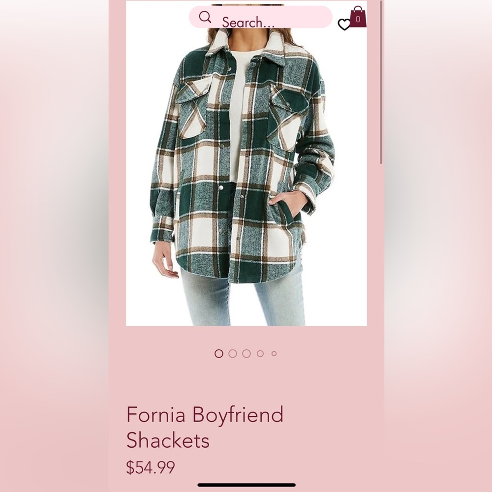 Fornia Boyfriend Shacket - Picture 5 of 6